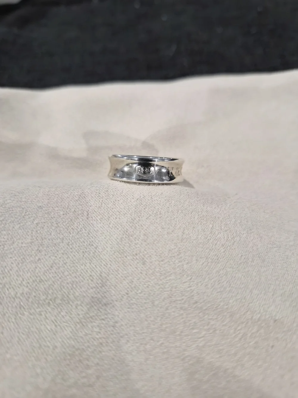 Tiffany & Co. (925) Sterling Silver '1837' Ring - Size 6